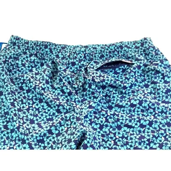 Columbia  Swim Trunks Blue Teal Pattern Large NWT - Picture 3 of 3